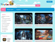 Tablet Screenshot of nl.tiny-games.com